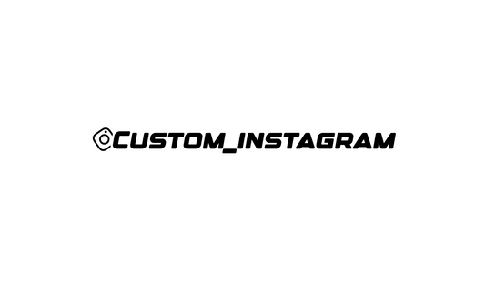 Vlastní instagram samolepka na Váš vůz